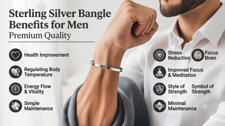 Silver Kada for Men Benefit:50+ Astrology Significance & Who Should Wear One