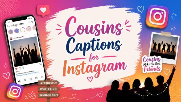 400+ Unique Cousins Captions for Instagram