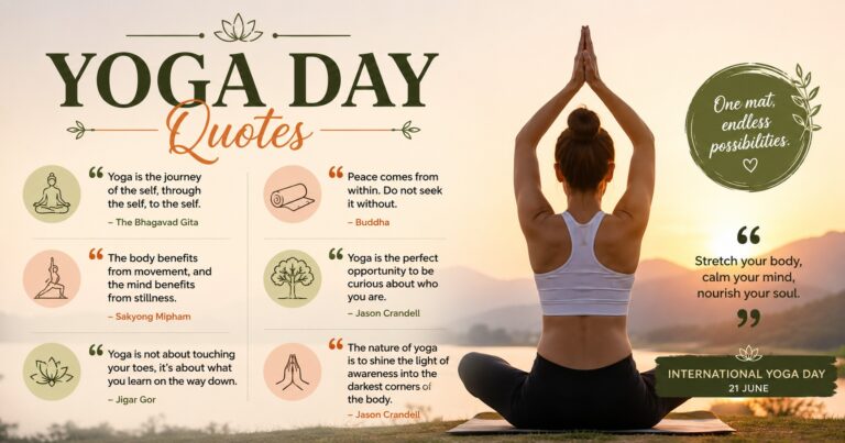 400+ Yoga Day Quotes in English: Inspiration for Mind, Body & Soul
