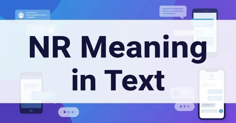 NR Meaning in Text